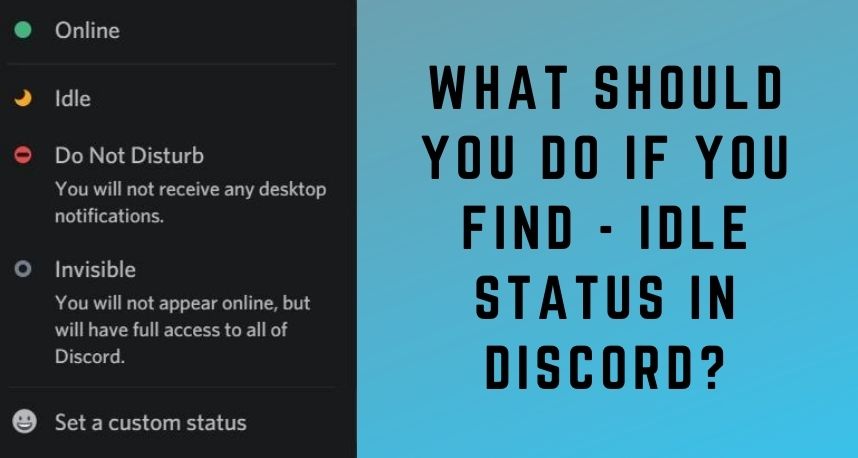 Idle Status in Discord