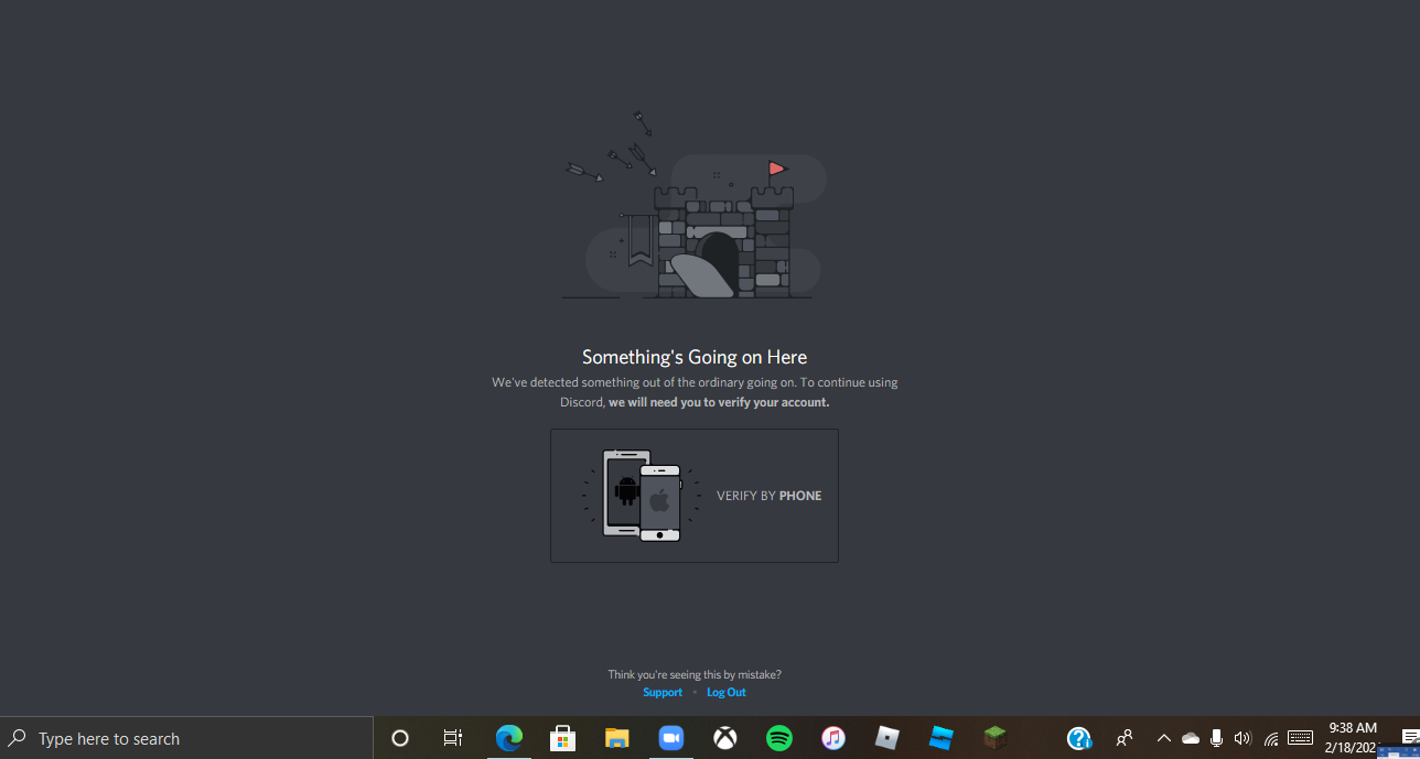 Discord Error Something is Going On Here
