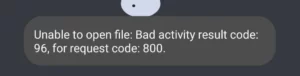 Discord Error Bad Activity Result 96
