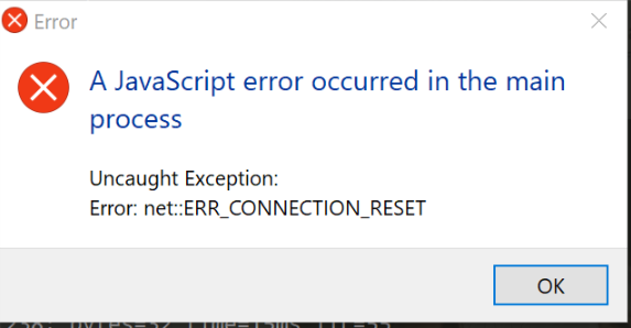 Discord Error Err_Connection_Reset