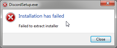 Fix Discord Error Failed to Extract Installer
