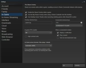 How to Access Settings Steam