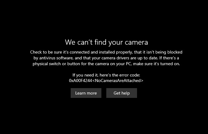 Camera Not Working on Windows 11 PC