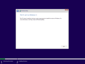 Unable to Install Windows 11 On VMWare Workstation