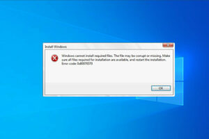 Windows 11 Installation Error 0x80070570