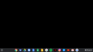 Chromebook Screen Black