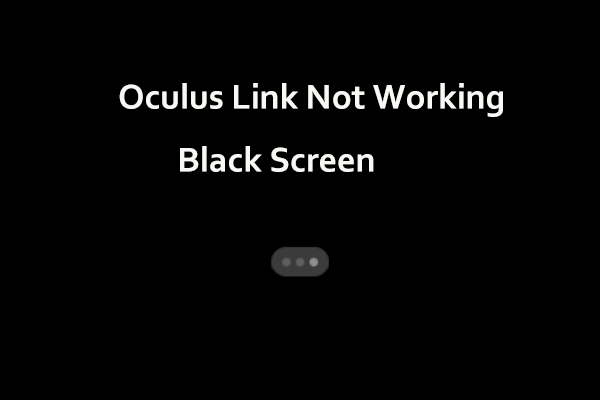 Oculus Quest 2 black screen