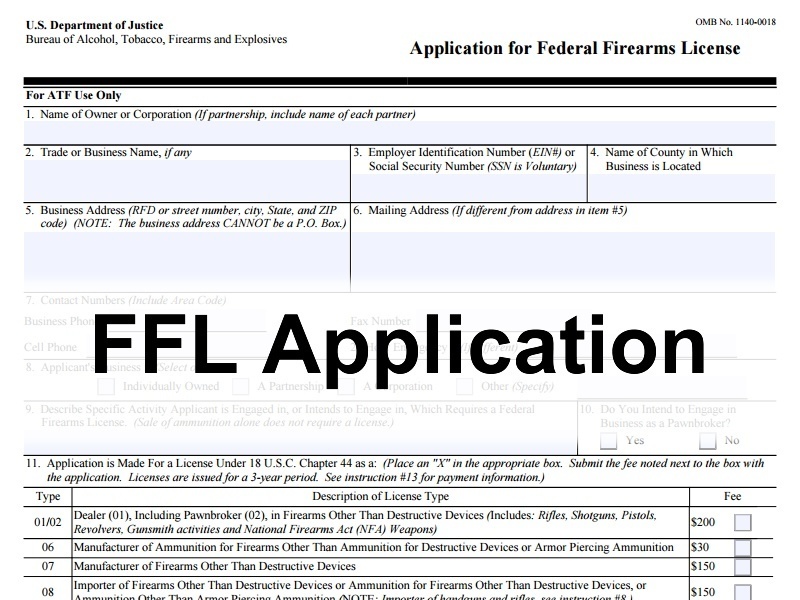 Step-By-Step Process to Get an FFL without a Business 