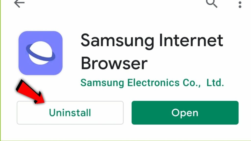 How to Disable Samsung Internet Browser