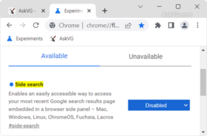 How to Disable Side Panel in Google Chrome